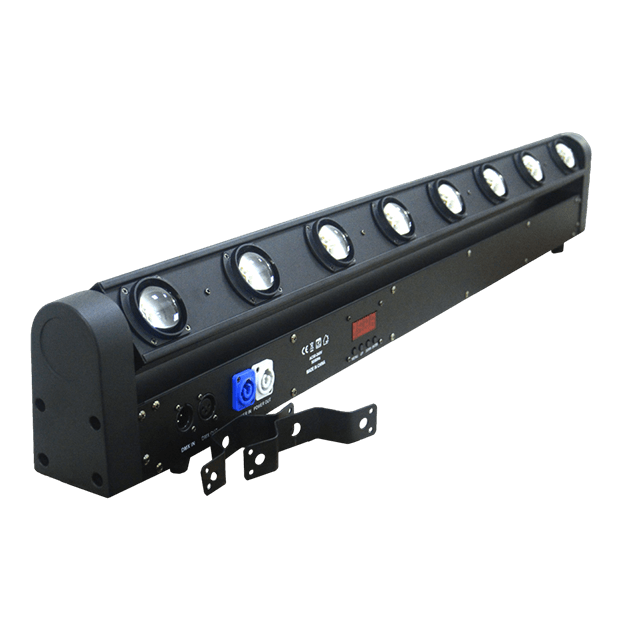 8x10W RGBW 4-In-1 LED Beam Moving Bar