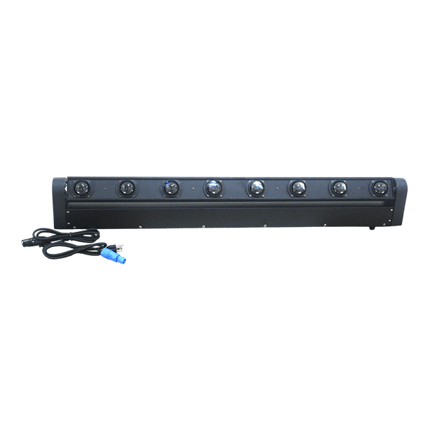 8x10W RGBW 4-In-1 LED Beam Moving Bar